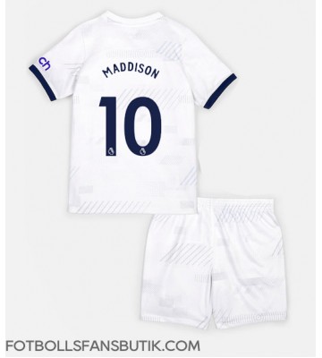 Tottenham Hotspur James Maddison #10 Replika Hemmatröja Barn 2023-24 Kortärmad (+ Korta byxor)